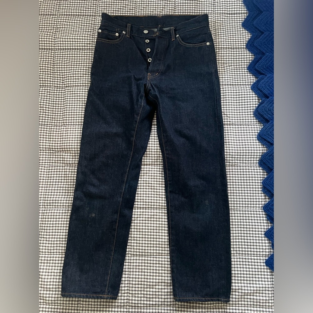 Japanese Denim Straight Leg Jean